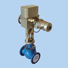 Fluorine-butterfly electric regulating valve