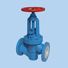 Lining fluorine globe valve