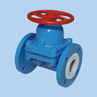 Fluorine-butterfly diaphragm valve