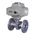 Electric flanged ball valve