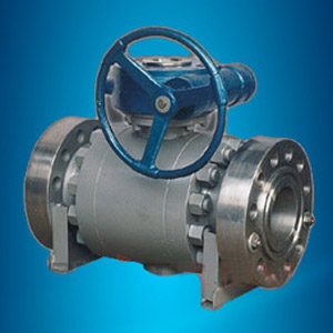 Forged steel fixed ball valve