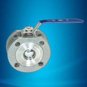 Light-weight ball valve to the clamp