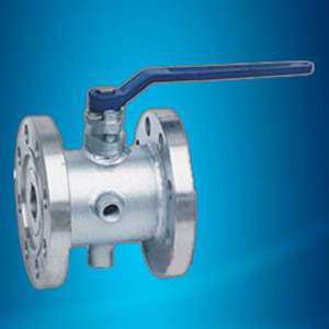 Heat preservation jacket type ball valve