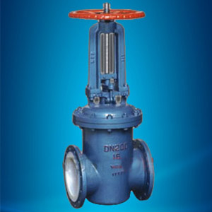 Fluorine-butterfly gate valves