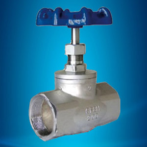 Internal thread globe valve