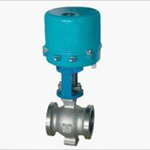 SEV electric V type ball valve adjustment