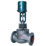 Electric three-way merge, shunt regulator