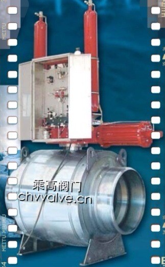 Butt welded forged steel ball valve